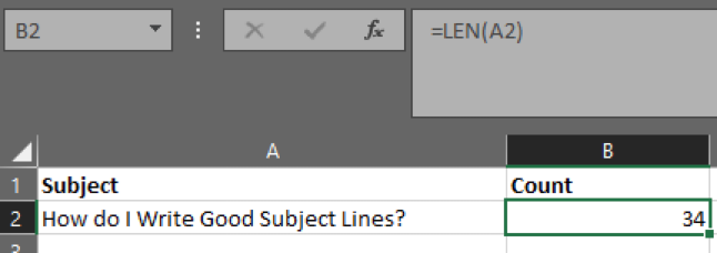 How to Write an Optimal Subject Line